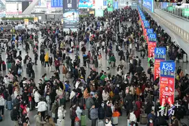 2024春运落幕，广州南站共到发旅客2090万人次图片