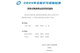 国乒三大主力退出全锦赛图片