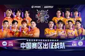 决胜巅峰中国战队XYG携手KBG出征沙特电竞世界杯图片