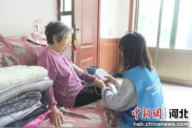 河北高碑店：居家养老服务护“夕阳”图片