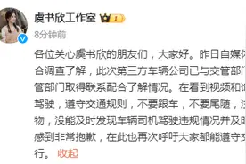 刚刚，女星虞书欣工作室道歉！图片