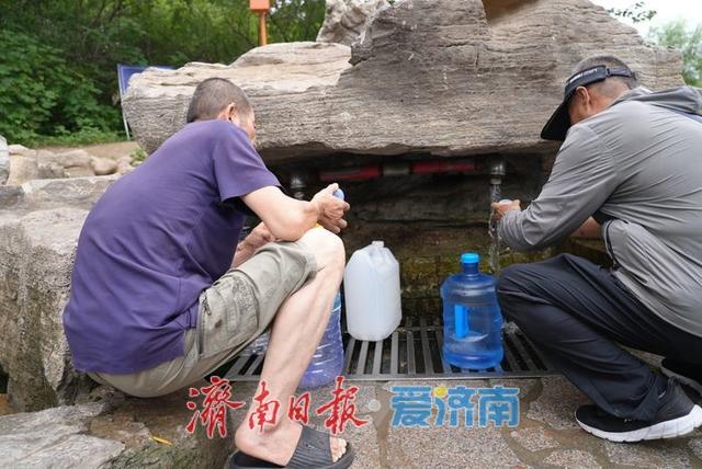 一年四季 泉在济南丨济南鲍山“漂泉”完成便民改造，古泉焕新迎客来
