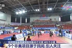 杭州亚运会项目知多少？竞赛项目共有40个大项481个小项图片