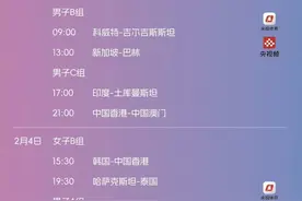 亚冬会冰球项目明日开赛！赛程公布→图片