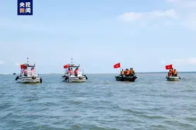 中越双方开展边境沿海联合执法行动图片