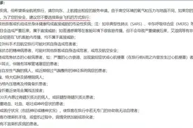 乘机小知识 | 这些人群不适宜乘坐飞机图片