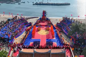 湄洲岛：海祭妈祖祈福大典震撼上演图片