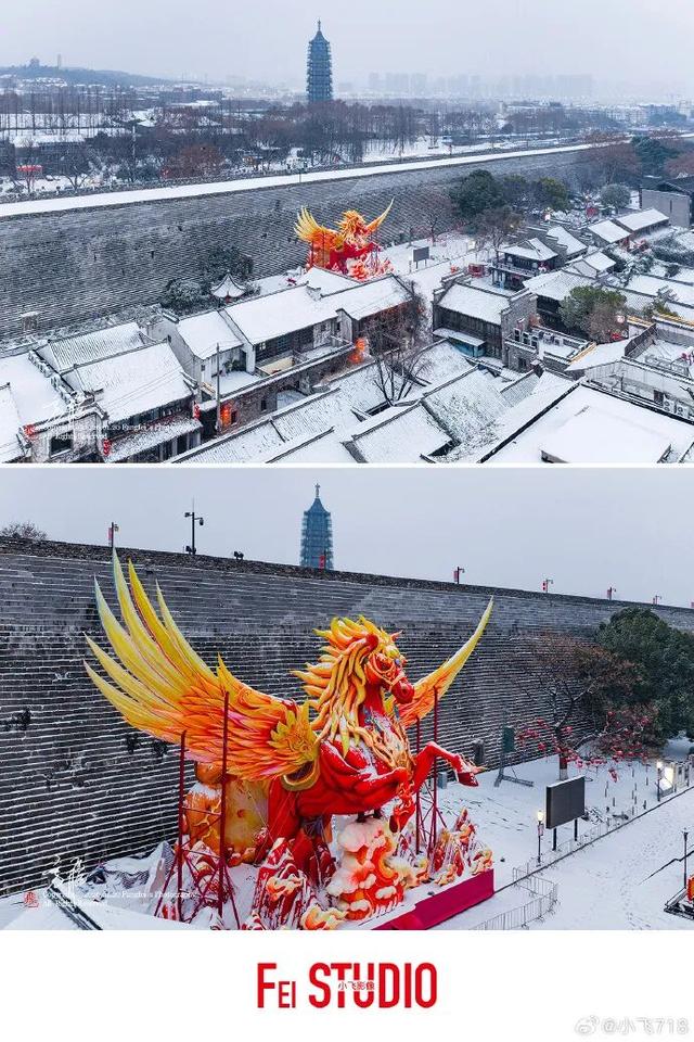 听，秦淮雪落下的声音