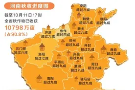 河南省秋作物收获超九成 玉米收获已达96%图片
