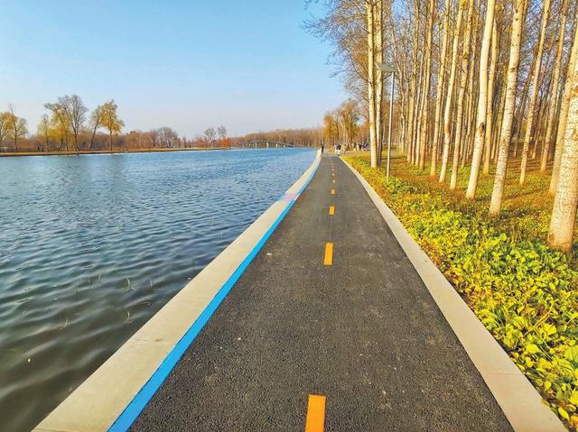 北京坝河金盏淀公园有了“贝加尔湖”的味道