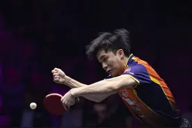 （体育）乒乓球——2023WTT法兰克福冠军赛：林昀儒夺冠图片
