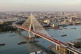 从闵行这里出发，乘梯步行就能过黄浦江！图片