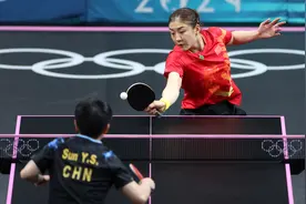 巴黎奥运会 | 乒乓球——女单：陈梦战胜孙颖莎夺得金牌图片