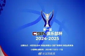 CBA俱乐部杯第一阶段时间地点公布图片