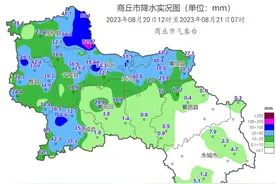 最新雨情！商丘最大降水量出现在民权王庄寨129.7毫米图片