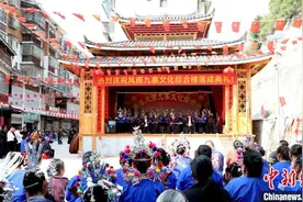广西侗乡：新楼落成尽展非遗风采图片