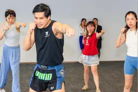 白领解压有了“新处方”，泰拳课程进写字楼图片