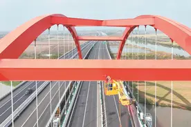 G36宁洛高速蚌明改扩建工程预计年底通车图片