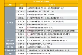 2024年净利同比预增超3倍 900亿光模块龙头年度业绩预告出炉|盘后公告集锦图片