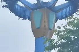 重庆一“大摆锤”上游客被倒挂，景区称系偶发！刚获评4A级图片