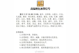 “高温橙”十连发！中秋假期重庆热得很稳定……图片