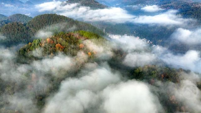 云雾为墨 这里的山色自带“滤镜”