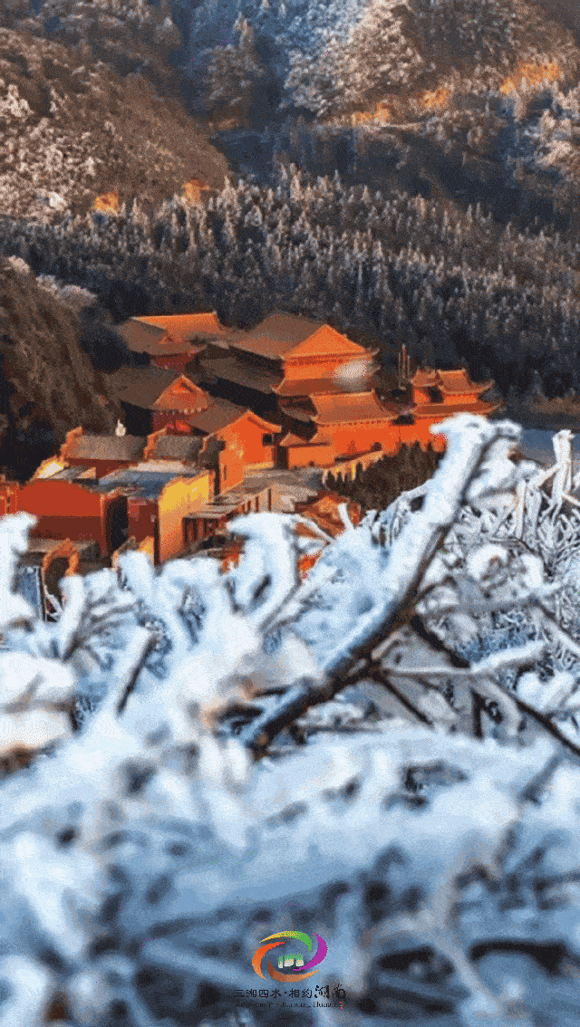 氛围感绝了！湖南六大雾凇秘境观赏地→