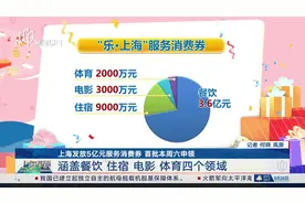 上海发放5亿元服务消费券 首批本周六申领 涵盖餐饮 住宿 电影 体育四个领域视频封面