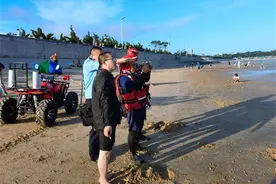 威海白沙滩：深耕“旅游警务”绘制平安画卷图片