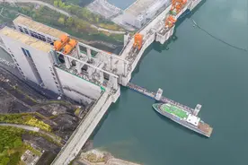 三峡升船机完成2024年计划性停航检修恢复通航#图片