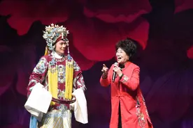 豫剧进京，为劳动者上演大戏图片