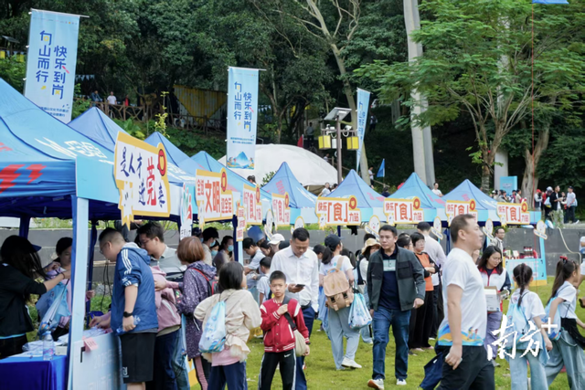 齐登“东莞第一峰”！谢岗镇第四届银瓶登山文化节启幕
