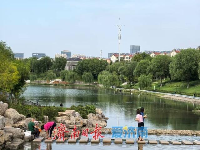 一年四季 泉在济南丨初秋好时节，龙鼎滨水公园打卡正当时