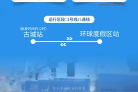 北京地铁“时光列车” 满载“新愿”再次启程图片