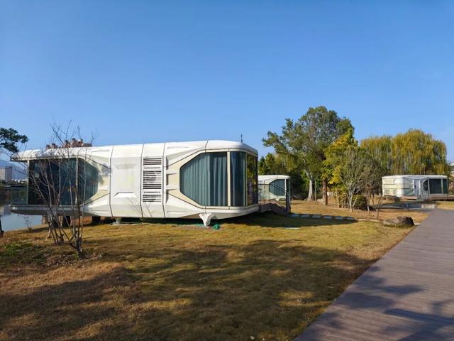 试营业啦!旗山湖12座湖景太空舱上线