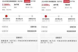 “没抢到！”电子式储蓄国债今日开售 手机银行渠道销售火爆图片