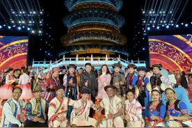 云南石林非遗亮相2023中国原生民歌节图片