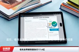 佳兆业等被恢复执行17.6亿视频封面