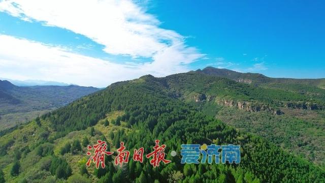 雨过天晴景如画 济南南部山区现“天空蓝”美景
