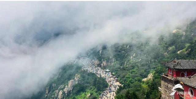 组图丨初秋泰山：藏在云雾里的诗意仙境