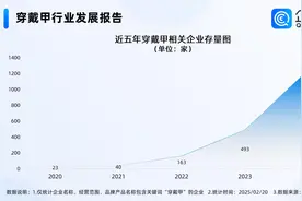 敖闰“裂空爪”美甲爆火 近五年穿戴甲企业快速增长图片