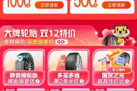 品牌轮胎、小保养9.9元秒！途虎养车双12夯实便民实惠口碑图片