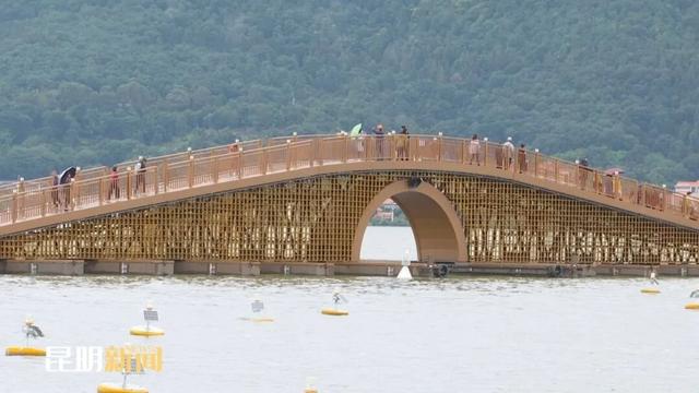 东风坝开合浮桥激活滇池旅游新业态