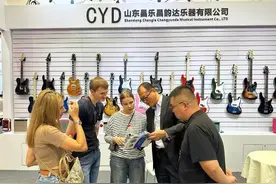 走向世界！“鄌郚吉他”在中国（上海）国际乐器展精彩亮相图片