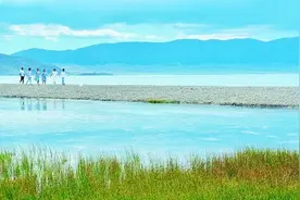 夏日赛里木湖图片