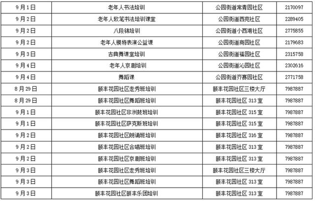 文化菜单｜淄博市张店区文化惠民活动早知道（8.29—9.4）