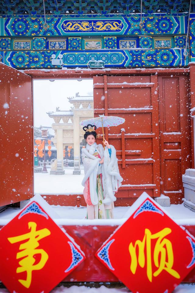 大雪倾城！直击台儿庄古城的限定版浪漫