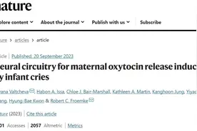 《自然》：会哭的孩子有奶吃！科学家发现幼崽哭声诱导母体分泌乳汁的神经通路丨科学大发现图片