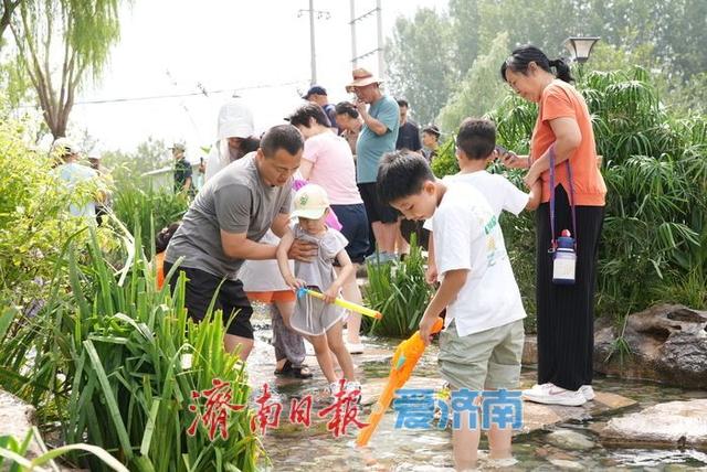 一年四季 泉在济南丨今日入伏，市民泉畔消暑纳凉