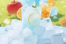 AI绘动｜适度吃“冰”有好处！冷饮最好在这个时间段吃图片